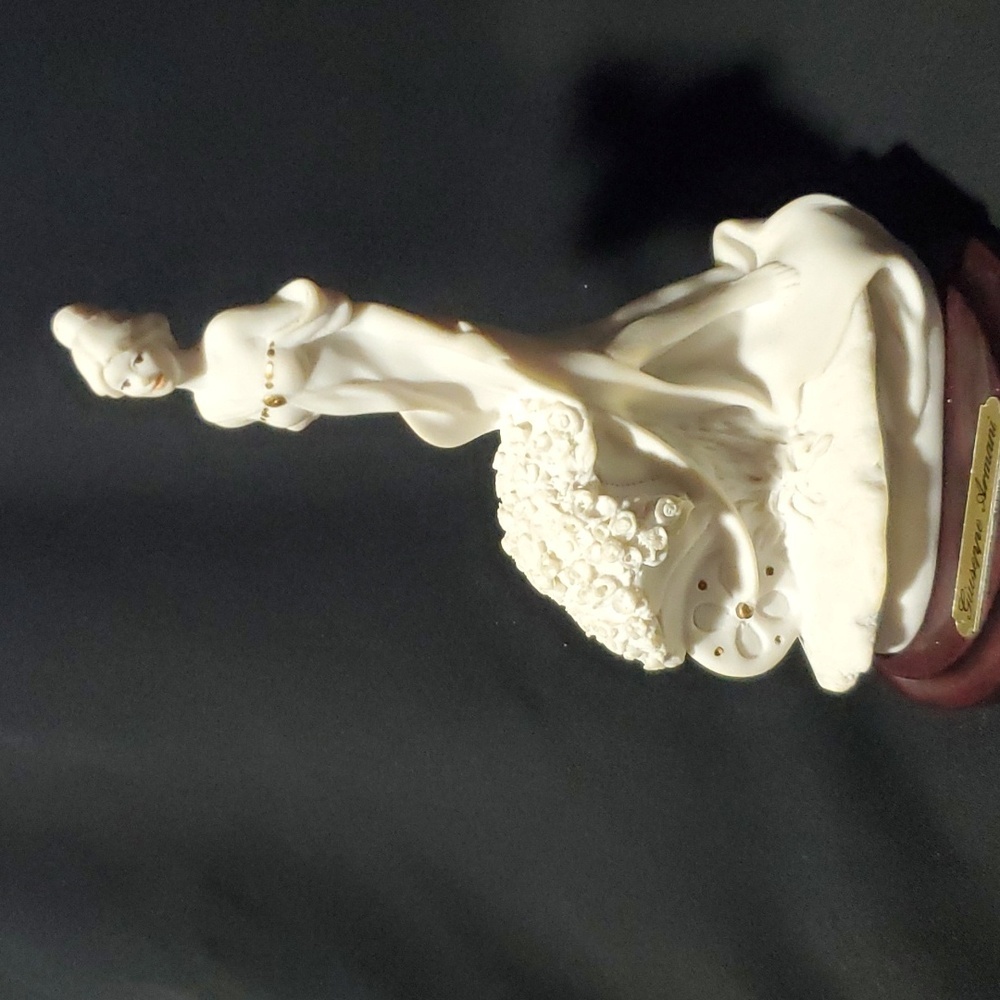 Giuseppe Armani "Flower For Sale" Miniature – Damina Con Carriola Figurine Italy